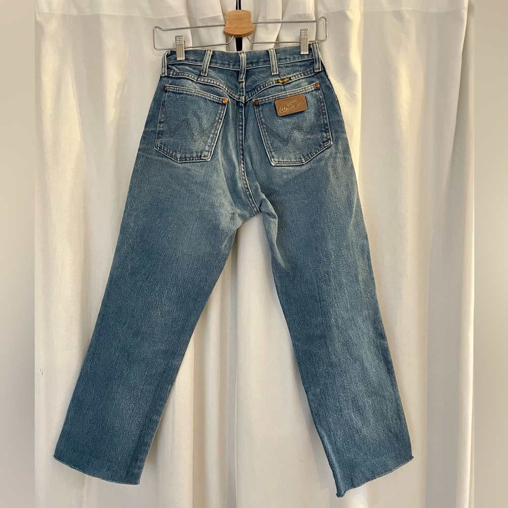 Vintage Cropped Wranglers - Altered to be Sz 26 - no stretch!